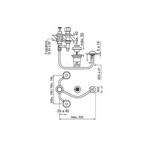 GRIFERIA PARA BIDET FV ARIZONA PLUS 0295/B1P CROMO