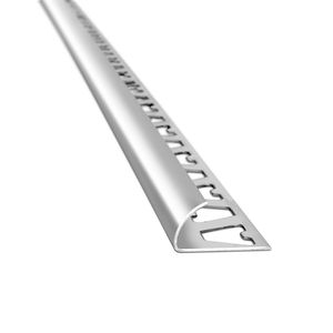 GUARDACANTO ARCO ALUMINIO NATURAL  X 2,5 M COD 1569 ATRIM