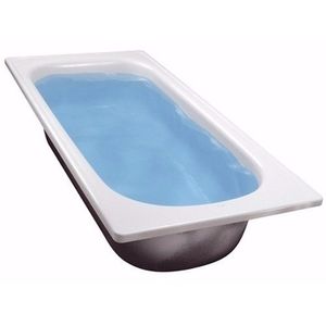 ROCA BANERA SACHA ACERO 1,50 X 0,70  BLANCA