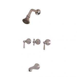 GRIFF ELEVEN LEVER CROMO/ORO BAÑERA