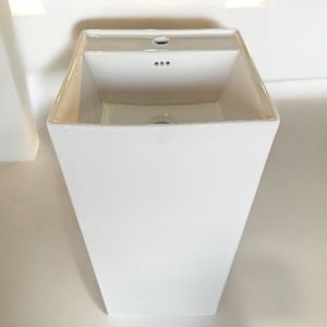 BACHA PEDESTAL MURA COD: 303W  40 X 40 X 84 BLANCA