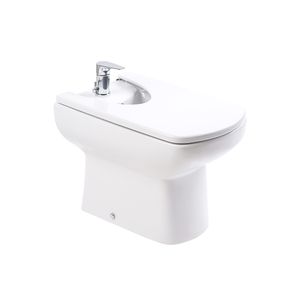 BIDET DE PIE ROCA DAMA SENSO - 1 ORIFICIO CON LLUVIA BLANCO