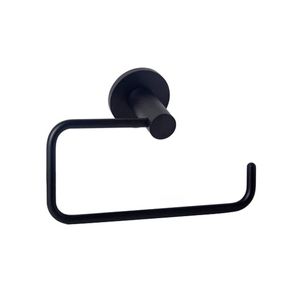 ACCESORIO DE BAÑO PORTARROLLO BASIC NEGRO OTTONE