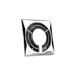 EXTRACTOR  DE AIRE PARA BAÑO CUADRADO CROMO 526 ECO