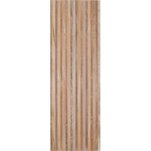 REVESTIMIENTO PORTOBELLO NATURAL 30 X 90 CANELA DECOR RIPADO CAJA X 1,34 M2 1º