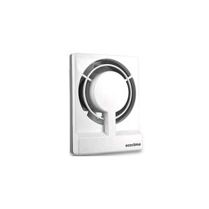 EXTRACTOR  DE AIRE PARA BAÑO CUADRADO BLANCO 321 ECO