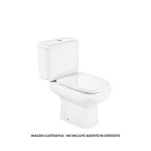 ROCA DAMA BLANCO INODORO LARGO - NO INCLUYE TAPA NI ASIENTO