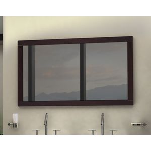 ESPEJO CAMPI CAMILLE 120 X 75 CM WENGUE