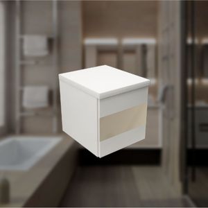 MUEBLE SCHNEIDER FUSSION BAJO DE COLGAR 40 CM BLANCO/ CAMEL