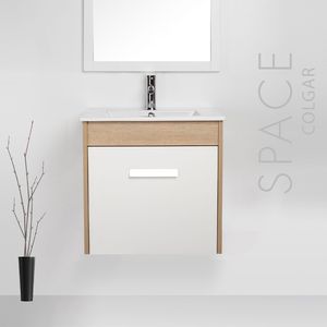CAMPI SPACE 80CM C/MESADA PORC. BCA
