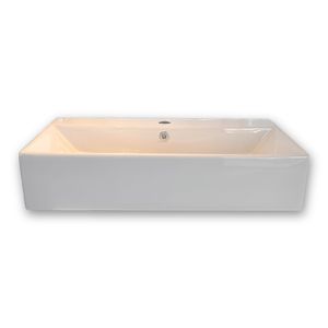 BACHA DE APOYO MURA COD: 741W 70 X 42 X 15 CM BLANCA
