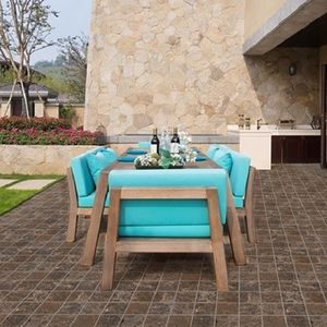 CERAMICO MATE  PORFIDO MARRON 46 X 46 ALLPA CAJA X 2,58 M2