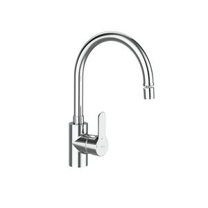 GRIFERIA ROCA L20 MONOCOMANDO PARA COCINA ALTO CROMO A5A8409COL
