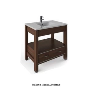 VANITORY WATERVAN ATENAS ABIERTO DE PIE 70 CM TABACO C/ MES LOSA3 AG