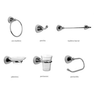 GRIFF NERON CROMO ACCESORIO X 7 PZAS