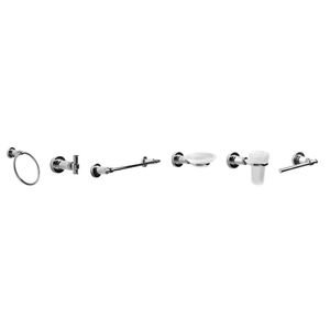 GRIFF TAURO/FREE ACCESORIOS CROMO X 9 PZAS********