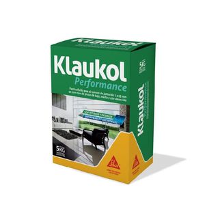 PASTINA PARA PORCELANATOS COLOR NEGRO X 5 KG. KLAUKOL