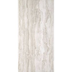 PORCELANATO PORTOBELLO PULIDO 60 X 120 TRAVERTINO NAVONA GRIGIO CAJA X 1,44 M2 1º