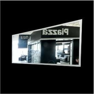 REFLEX ESPEJO MARCO ALUMINIO 40X90 CM.