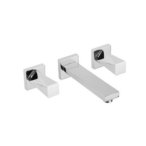 GRIFERIA PARA LAVATORIO PARED ESTALGRIF HAAZ NEW YORK CROMO