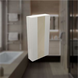 ALACENA SCHNEIDER FUSSION 40 X 80 X 14 CM BLANCO/ CARMEL