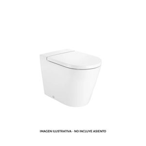 INODORO DE PIE ROCA INSPIRA CORTO BLANCO 1251140000200