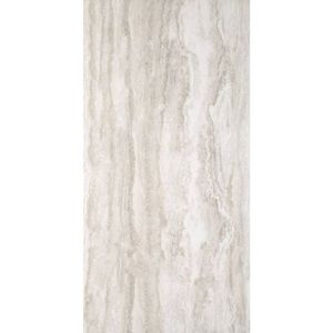 PORCELANATO PORTOBELLO PULIDO 60 X 120 TRAVERTINO NAVONA GRIGIO CAJA X 1,44 M2 1º