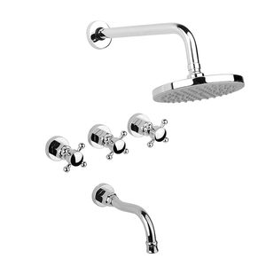 GRIFERIA PARA BAÑERA ESTALGRIF HAAZ VINTAGE CROMO