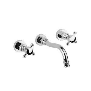 GRIFERIA PARA LAVATORIO PARED ESTALGRIF HAAZ VINTAGE CROMO