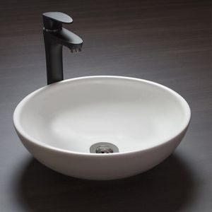 BACHA APOYO GULLIART REDONDA TERRA 40 CM 1 AG. BLANCA