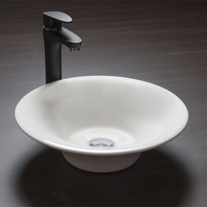 BACHA APOYO GULLIART REDONDA PALMAR 40 CM 1 AG. BLANCA