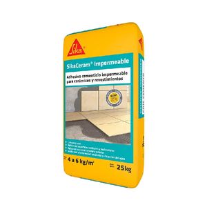 PEGAMENTO SIKACERAM IMPERMEABLE X 25KGS