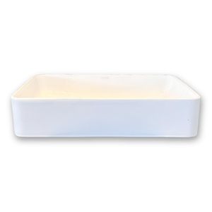 BACHA DE APOYO MURA COD: 437W 51 X 35 X 11 CM BLANCA