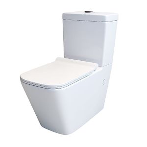 INODORO LARGO DE PIE MURA SAN MARINO CON DEPOSITO Y ASIENTO BLANCO CE-2139