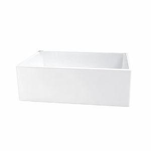 BACHA DE APOYO MURA FC-3018 76 X 46 X 25 CM BLANCA C/SOPAPA