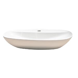 BACHA DE APOYO MURA COD: 9605 60 X 40 X 13 CM BLANCA