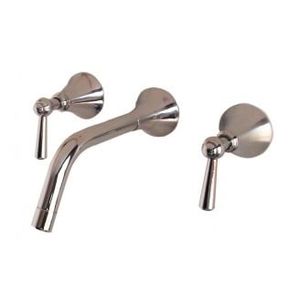 OUTLET GRIFERIA PARA LAVATORIO PARED ESTALGRIF ELEVEN LEVER CROMO/ SATINADO