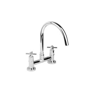 GRIFERIA DE COCINA ESTALGRIF JUNIOR CRUZ CROMO