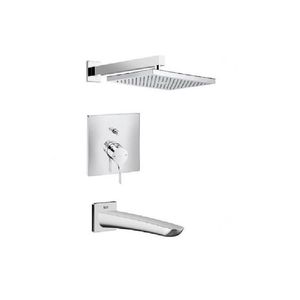 GRIFERIA ROCA ICONIA MONOCOMANDO PARA DUCHA DE EMPOTRAR CROMO C/ TRANSF A5D123ACOL