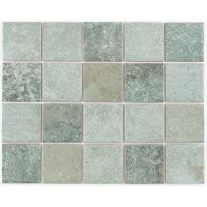 CERAMICO PILETA TEXTURADO BRILLANTE 7,5X7,5 JAVA LAGO MESH ELIANE