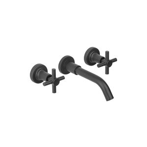 GRIFERIA PARA LAVATORIO PARED ESTALGRIF TAURO ADVANCE CRUZ BLACK