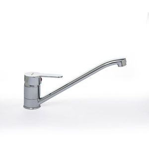 MONOCOMANDO DE COCINA MOZART MADRID 9027 CON PICO MÓVIL CROMO