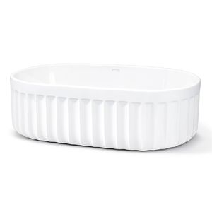 BACHA DE APOYO MURA COD: 565W 55 X 34 X 15 CM BLANCA