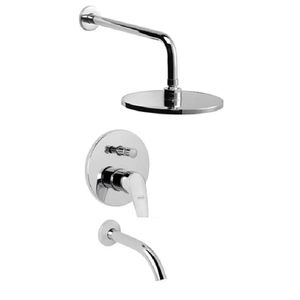 GRIFERIA MURA PARA DUCHA DE EMPOTRAR CROMO 536-03CH