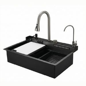 BACHA PARA COCINA MURA PVD 0,75 X 0,46 X 0,22 GRAY BZ9952