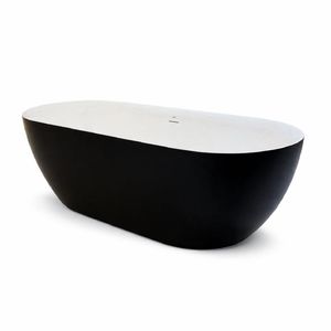 BAÑERA EXENTA MURA CE05M759 1,65 X 0,72 X 0,57 WHITE/BLACK