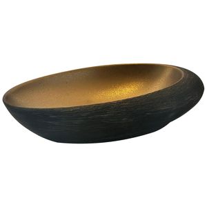 BACHA DE APOYO MURA COD: 5061ST 59 X 36 X 15 CM CON SOPAPA GOLD