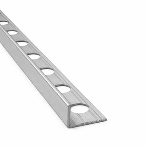 PERFIL MURA LISTEL ALUMINIO MATE 12MM X 2.5 METROS (1663)