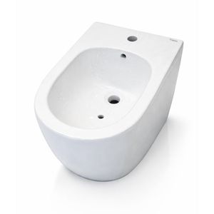 BIDET DE PIE MURA LUSSO DE 1 ORIFICIO BLANCO CE-8831B