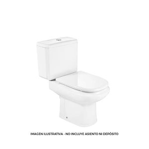 ROCA DAMA BLANCO INODORO LARGO - NO INCLUYE TAPA NI ASIENTO